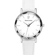 Montre Femme MULTIPLES Cadran Blanc Bracelet Cuir Blanc