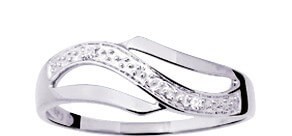 Bagues 375 et diamants